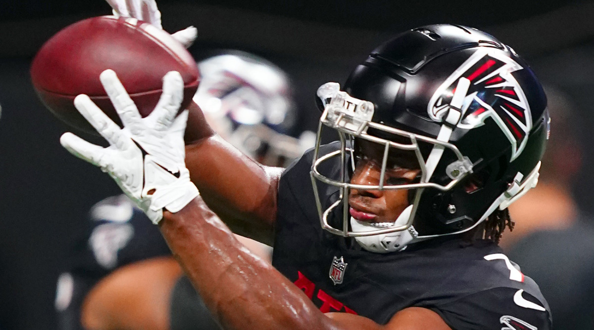 Atlanta Falcons running back Bijan Robinson